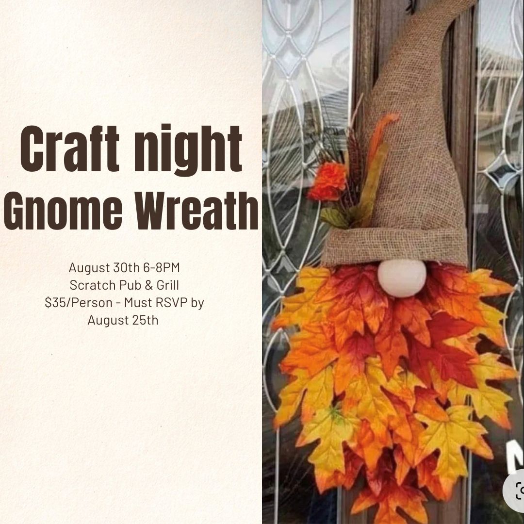 Craft night Gnome 1