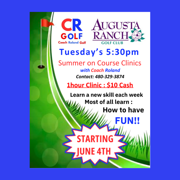 augusta ranch rowland summer clinics