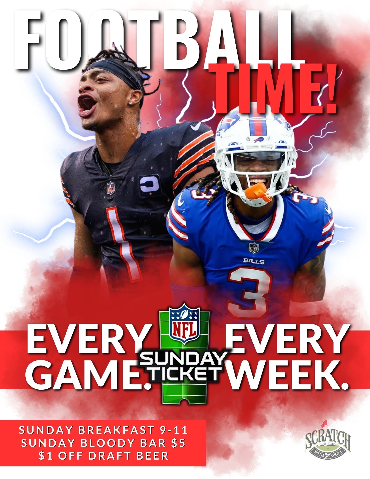 NFL Sunday Ticket- Don't Miss A Game!