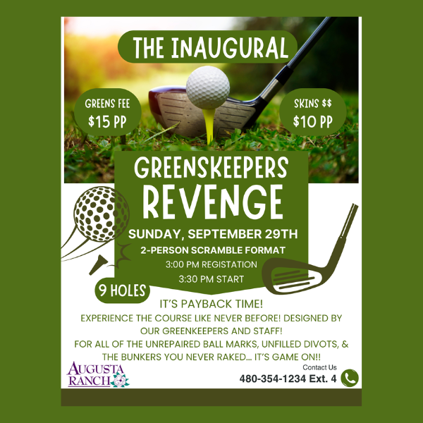 augusta ranch greenskeepers tourney sept